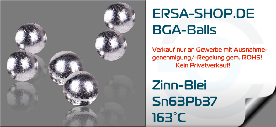 SN63Pb37 (nur mit Ausnahmegenehmigung)