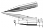 Preview: ERSADUR LF-Lötspitze, bleistiftspitz 0.8 mm ø