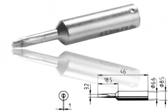 ERSADUR LF-Lötspitze, meißelförmig 3.2 mm