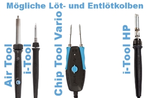 ERSA i-Con VARIO 2 - Löt- u. Entlötstation 2 Kanäle- 2 Tools - 200 W