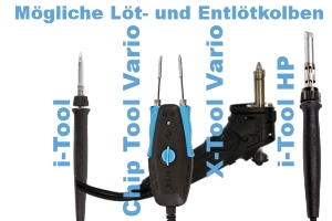 ERSA i-Con Vario 2XV, Zweikanal Löt- und Entlötstation - 200 W