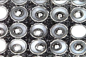 BGA Schablone - Balls ø0.35 mm - Pitch 0.65 mm