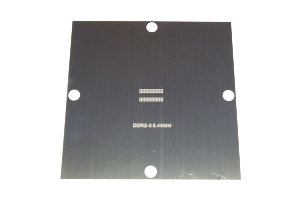 BGA-PS4-Schablone für K4B2G1646E DDR3 SDRAM, Edelstahl, 90 x 90 mm
