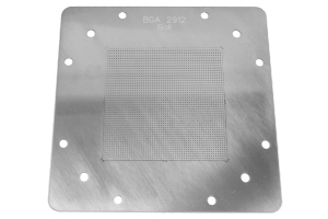 Schablone für BGA2912-Chip für Solder Balls ø 500 µm