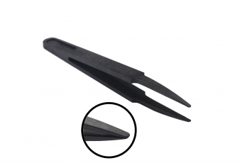 Pinzetten-SET aus Carbon, antistatisch, 8 teilig