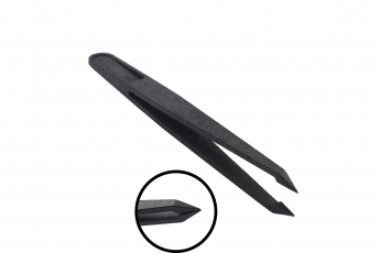 Pinzetten-SET aus Carbon, antistatisch, 8 teilig