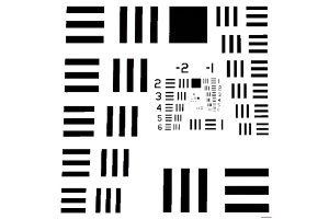 USAF-1951 Auflösungs-Testbild
