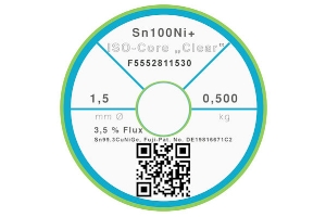 ISO-Core Clear SN99Ag+ - Ø 1.50 mm - 500 gr
