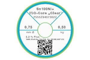 ISO-Core Clear SN100Ni+ - Ø0.70 mm- 500 gr-2.2%