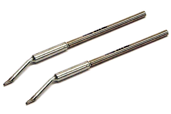 ERSADUR-Entlötspitzenpaar, angeschrägt  2.0 mm ø