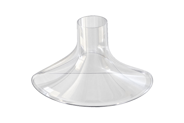 ABSAUGDÜSE PLUS, TRANSPARENT, 230 X 85MM