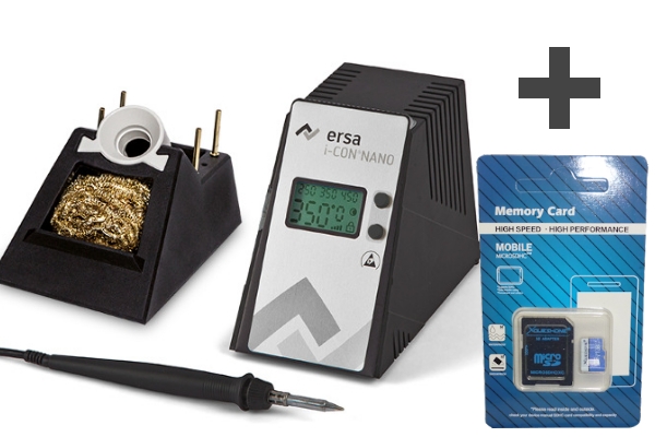 ERSA Lötstation i-Con nano mit Micro-SD-Karte - 068 W