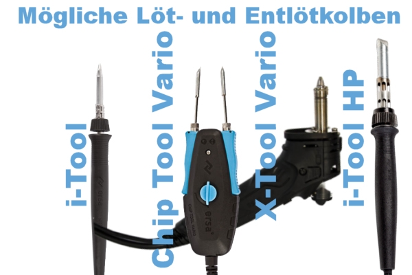 ERSA i-Con Vario 2XV, Zweikanal Löt- und Entlötstation - 200 W