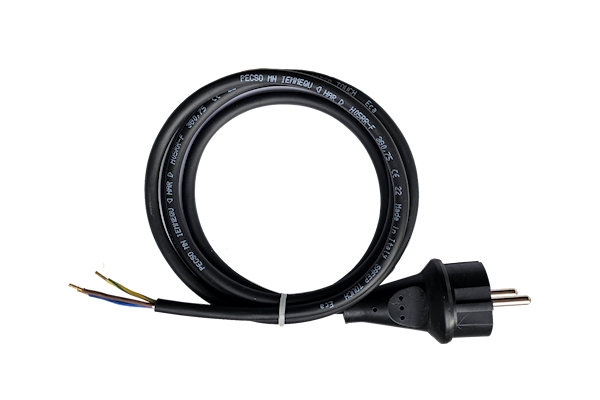 Wärmebeständige Netzleitung