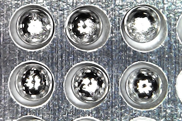 BGA Schablone - Balls ø0.65 mm - Pitch 1.0 mm