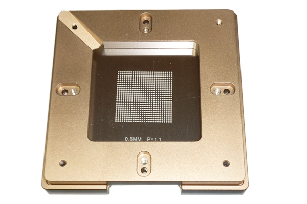 BGA Schablone - Balls ø0.60 mm - Pitch 1.1 mm