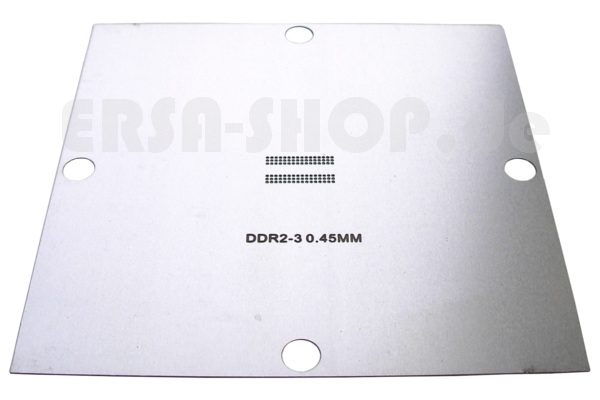 BGA-PS4-Schablone für K4B2G1646E DDR3 SDRAM, Edelstahl, 90 x 90 mm