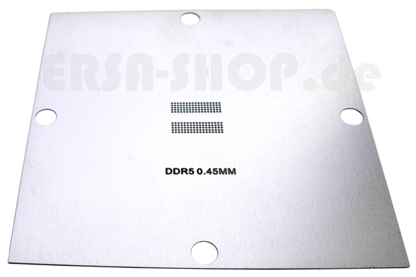 BGA-PS4-Schablone für K4G41325FC GDDR5 RAM, Edelstahl, 90 x 90 mm