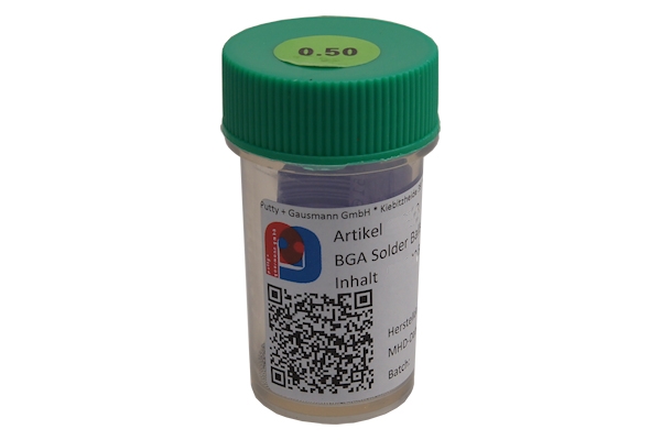 BGA Lötkugeln - ø 0.50 mm - SAC305 - 250K