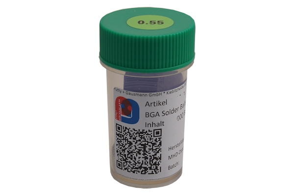 BGA Lötkugeln - ø 0.55 mm - SAC305 - 250K