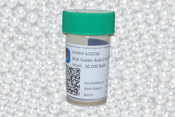 BGA Lötkugeln - ø 0.40 mm - SAC305 - 50K