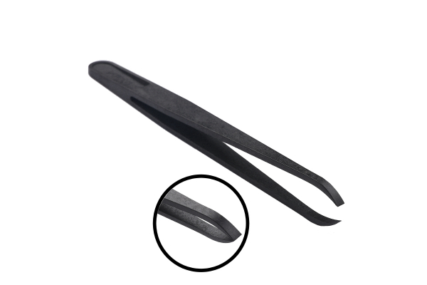 Pinzetten-SET aus Carbon, antistatisch, 8 teilig