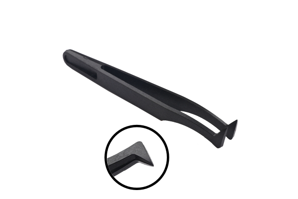 Pinzetten-SET aus Carbon, antistatisch, 8 teilig