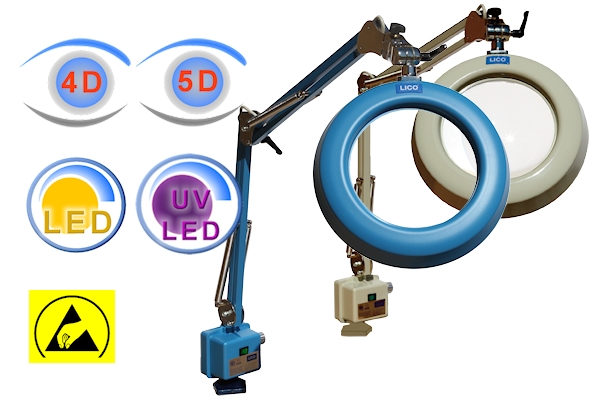 Lico LED Lupenleuchte Big Eye