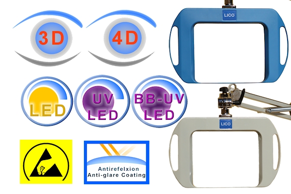 Lico LED Lupenleuchte Big Eye