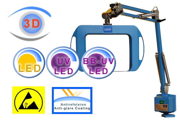 Lico LED Lupenleuchte Big Eye 2