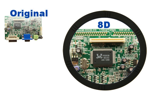 5D-Linse für Lupenleuchte MONGI