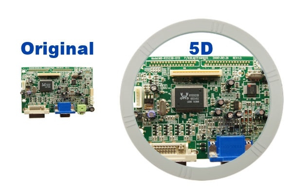 5D-Linse für Lupenleuchte MONGI