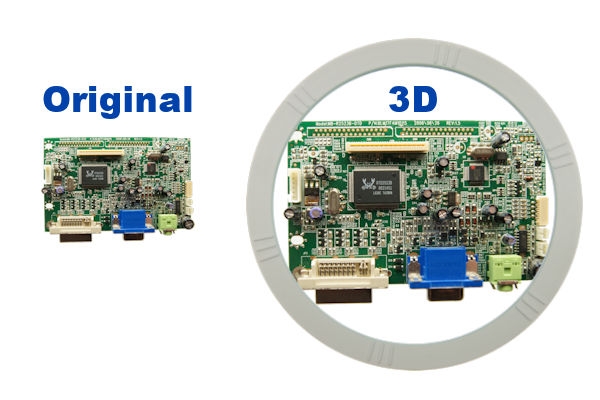 5D-Linse für Lupenleuchte MONGI