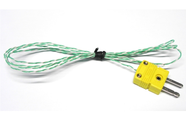 Thermoelement K-Typ, mit Stecker