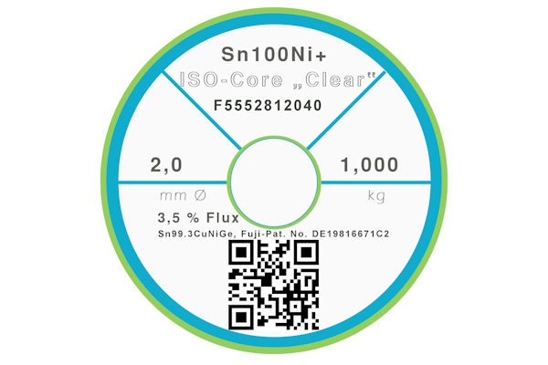 ISO-Core Clear SN99Ag+ - Ø 2.00 mm - 1000 gr