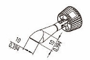 Ersa i-Tool Trace Lötspitze - meißelförmig - 10 mm
