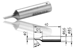 ERSADUR LF-Lötspitze, angeschrägt  2.0 mm