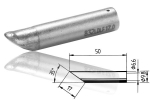 ERSADUR LF-Lötspitze, angeschrägt 17.0 mm