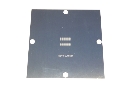 BGA-PS4-Schablone für K4G41325FC GDDR5 RAM, Edelstahl, 90 x 90 mm
